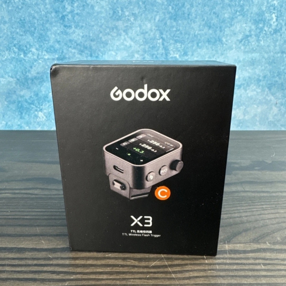 Godox X3-C Touchscreen TTL Wireless Flash Trigger for Canon, 1/8000s HSS